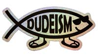Dudefish sticker