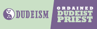 Dudeism Bumper Sticker