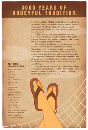 the tao of the dude back cover the tao of the dude back cover