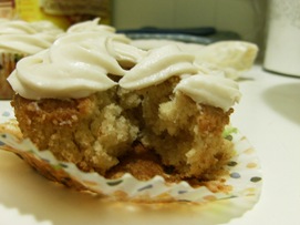 white russian cupcake