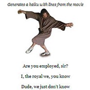 Lebowski Haikutomatic